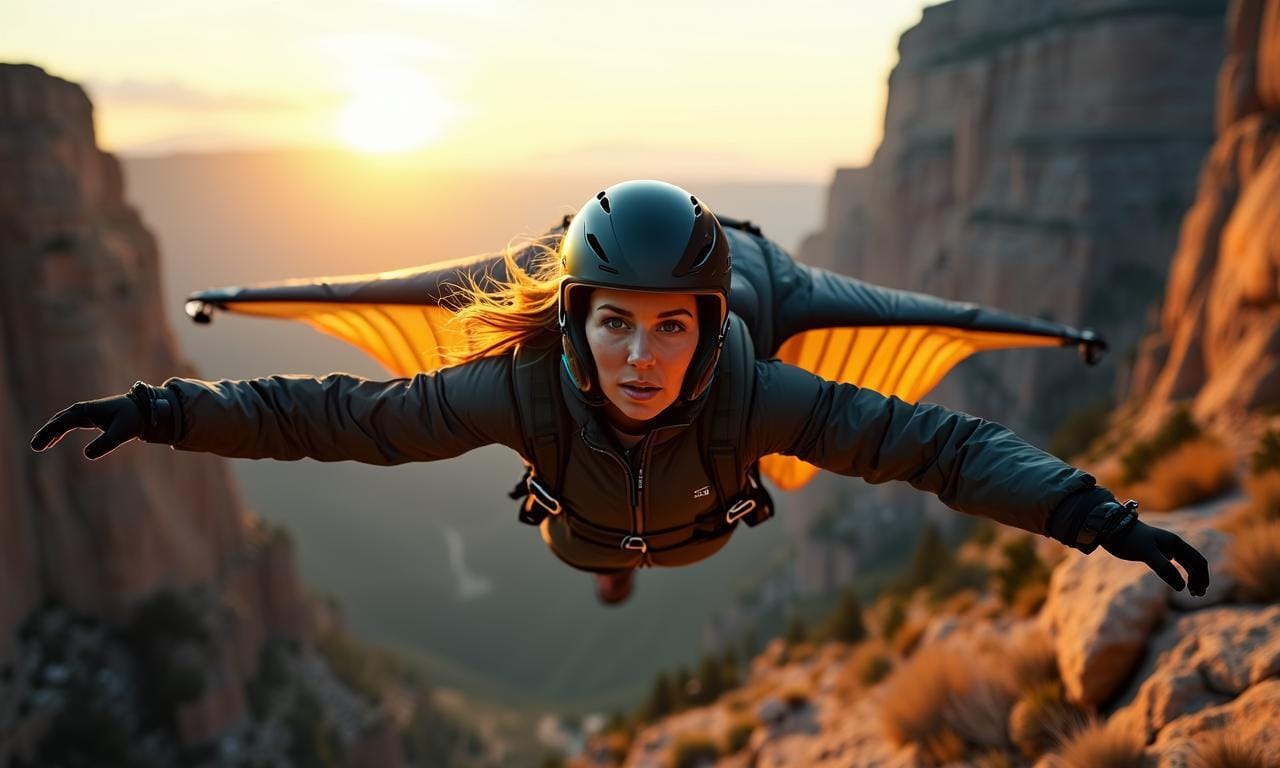 女性翼装飞行员有多罕见？