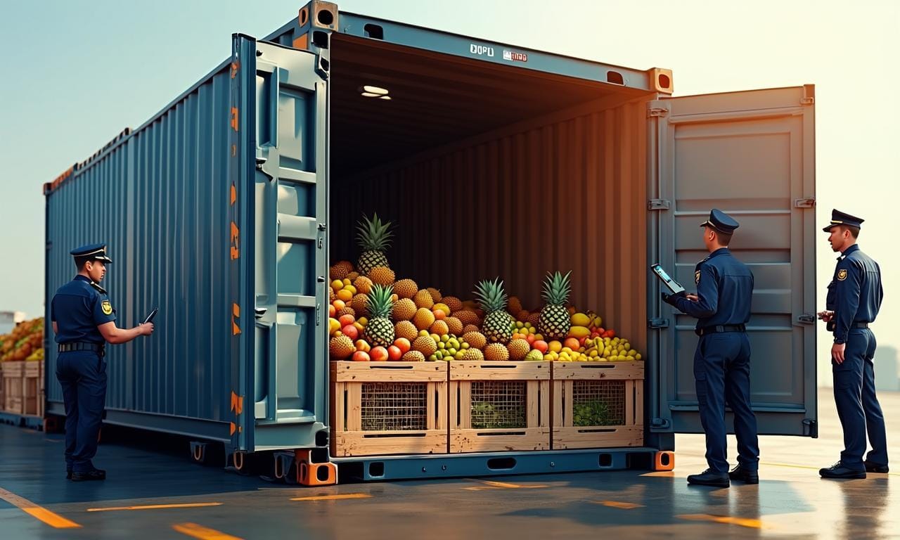 海关如何识破水果货柜藏毒?