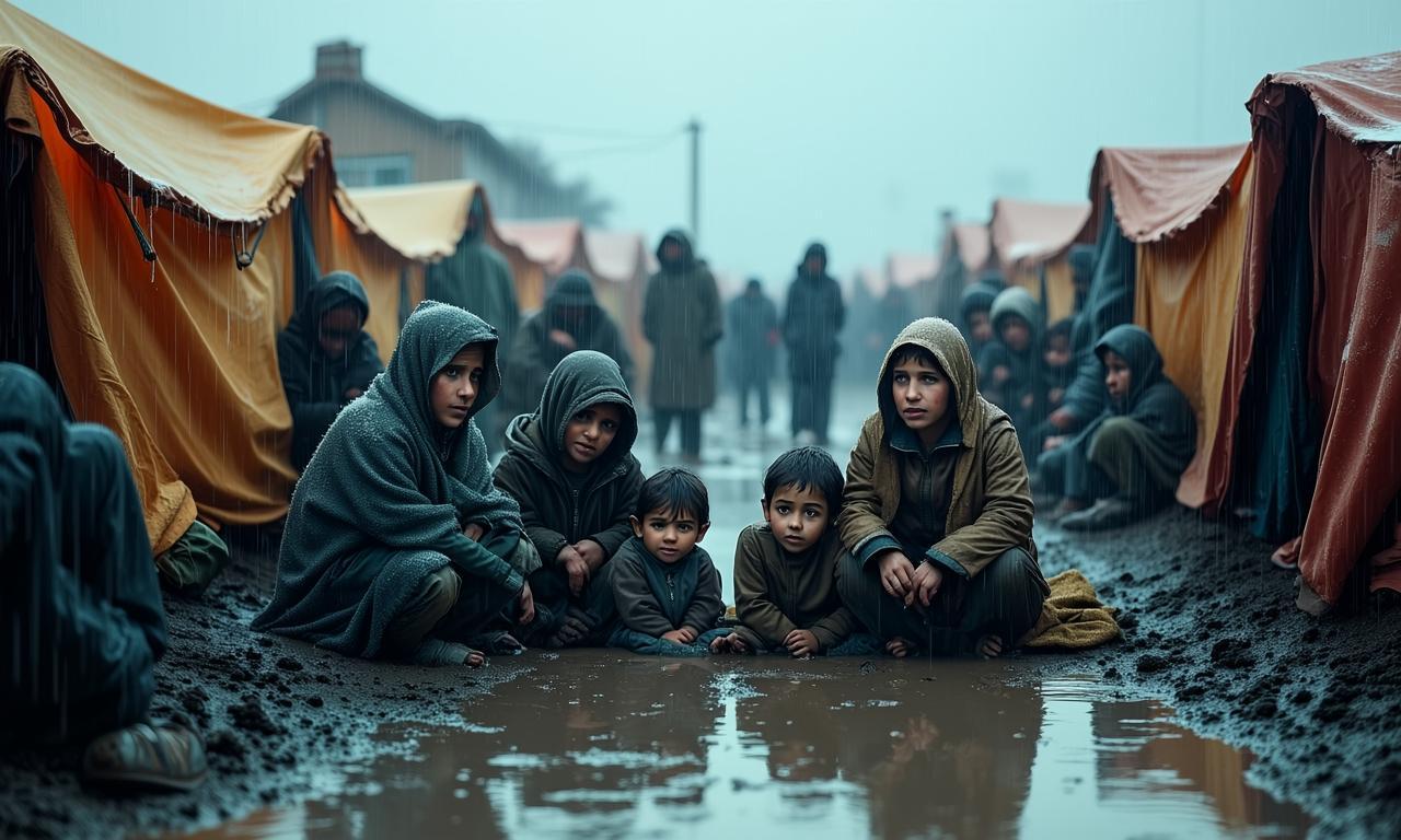 冬季难民面临哪些生存困境?