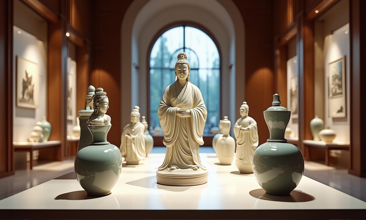 环球快讯 | “中国制造”陶瓷雕塑展在罗马尼亚举行