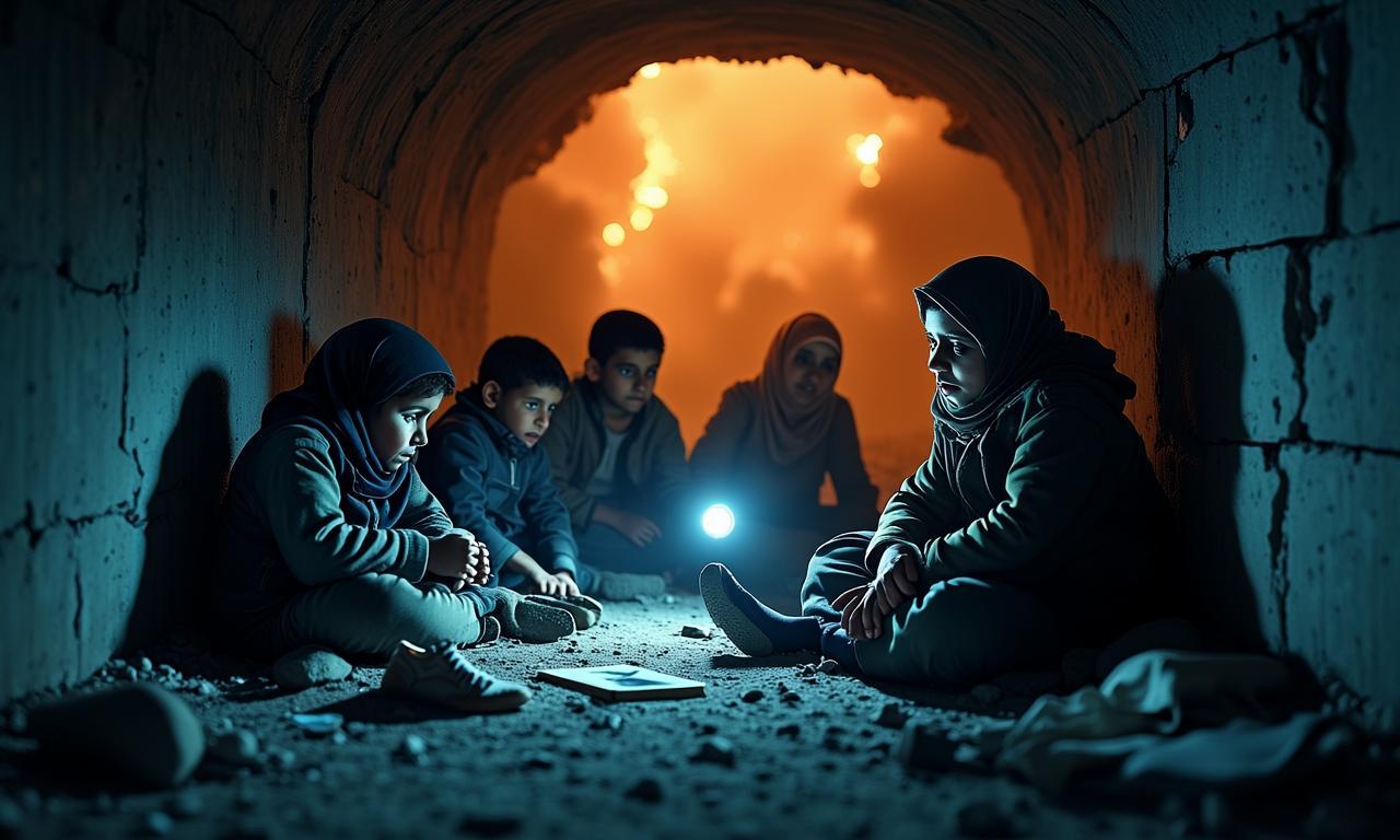 加沙平民如何应对空袭?