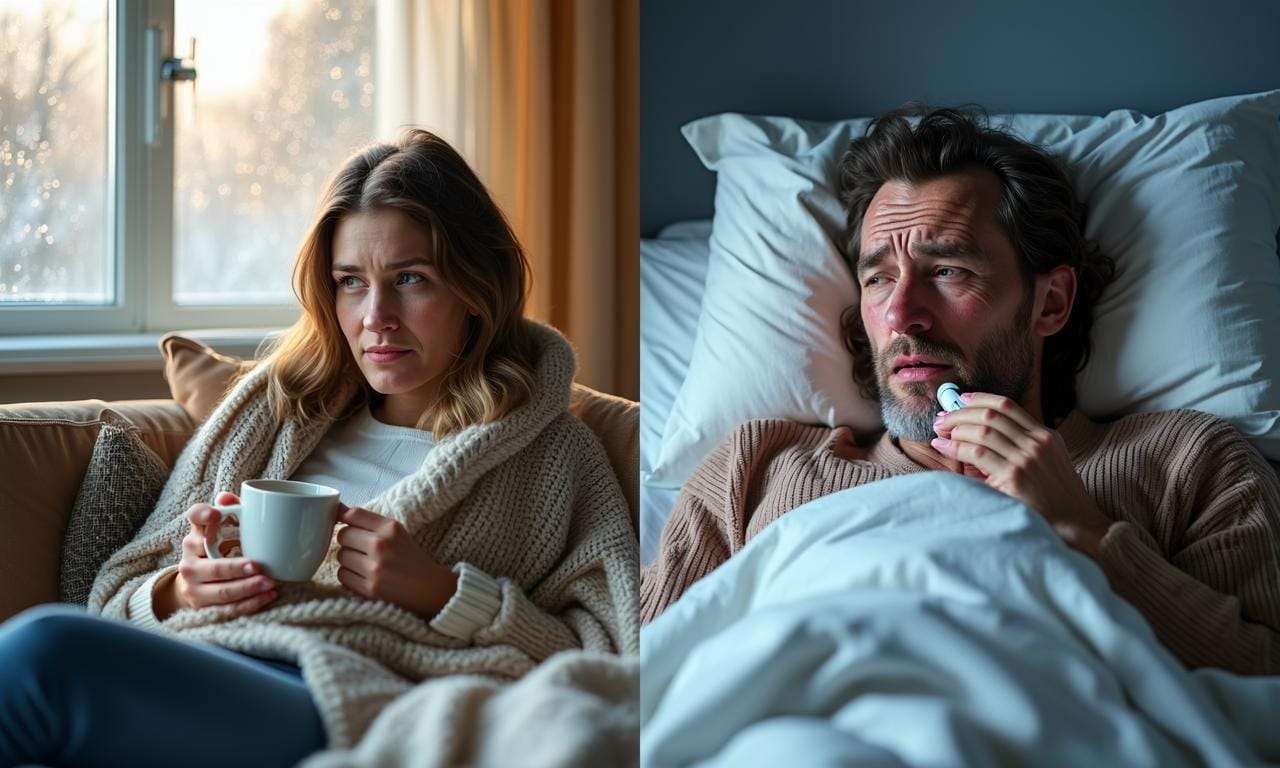 如何区分感冒和流感?