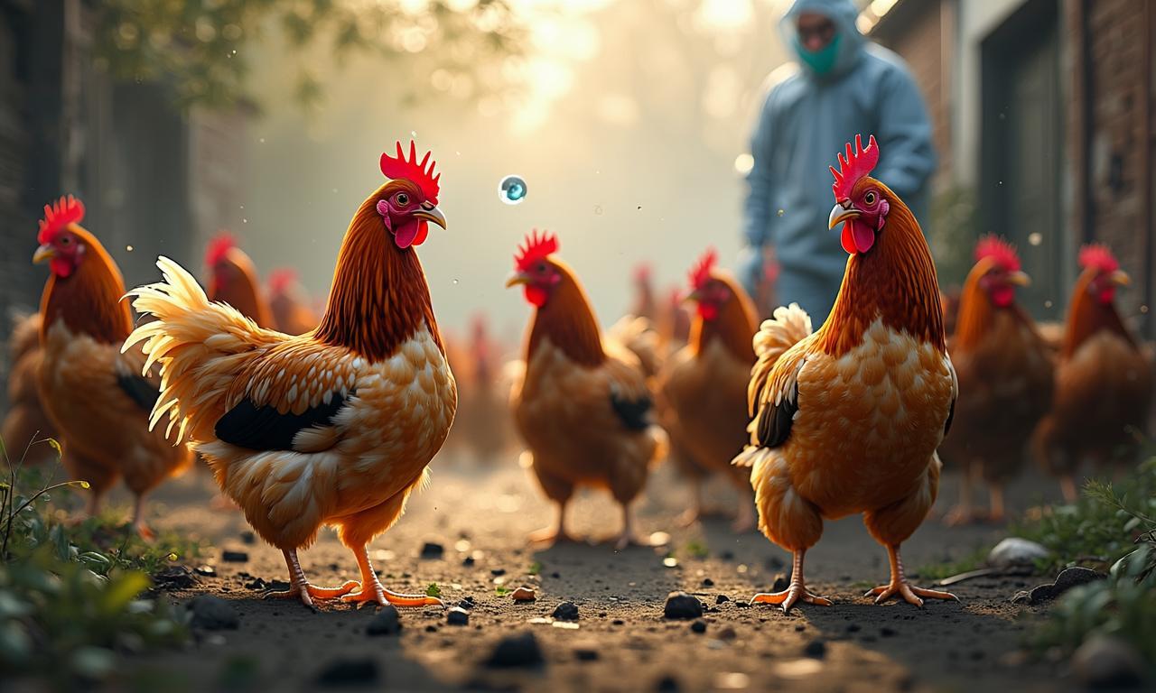 禽流感病毒如何传播?