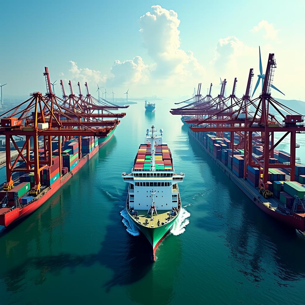 港口间合作如何促进减排?