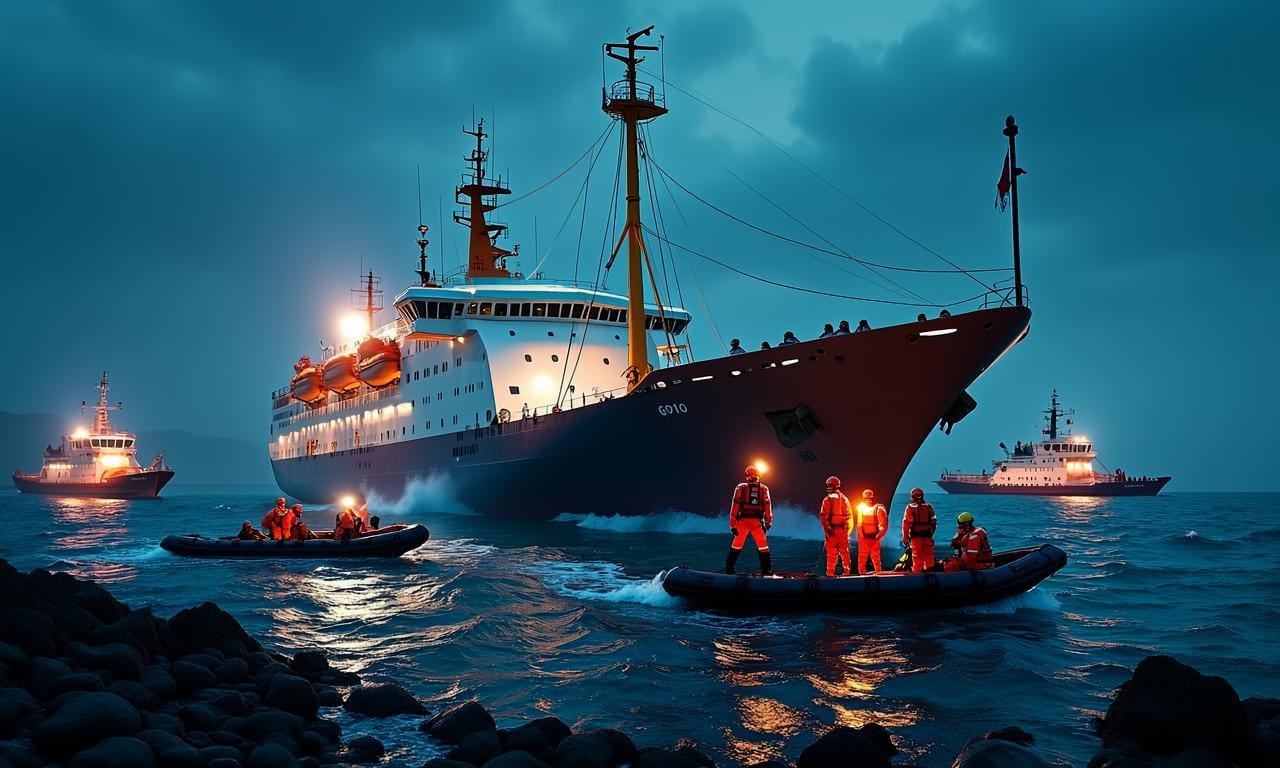 韩国海警救援行动如何开展?