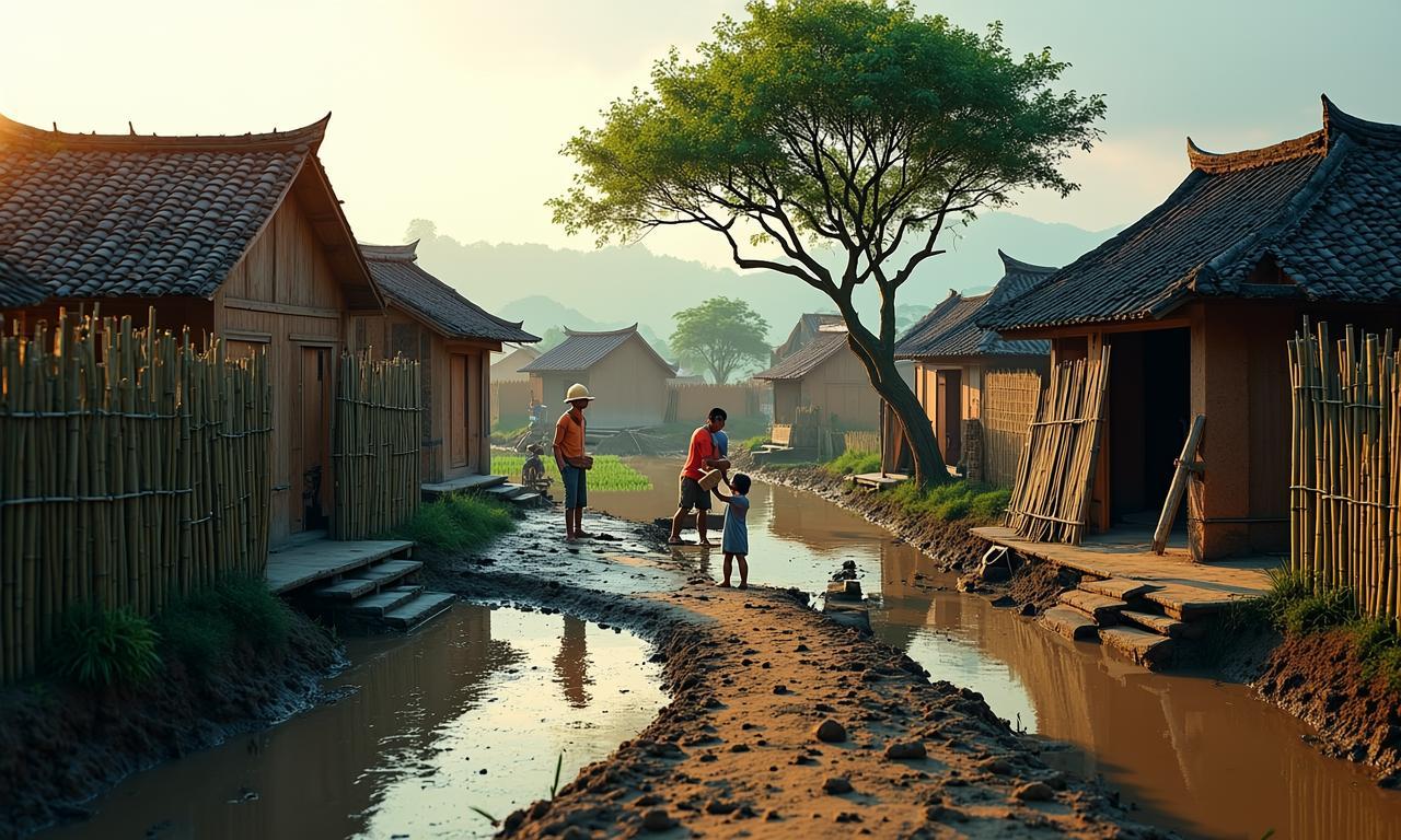 洪灾后如何重建家园?