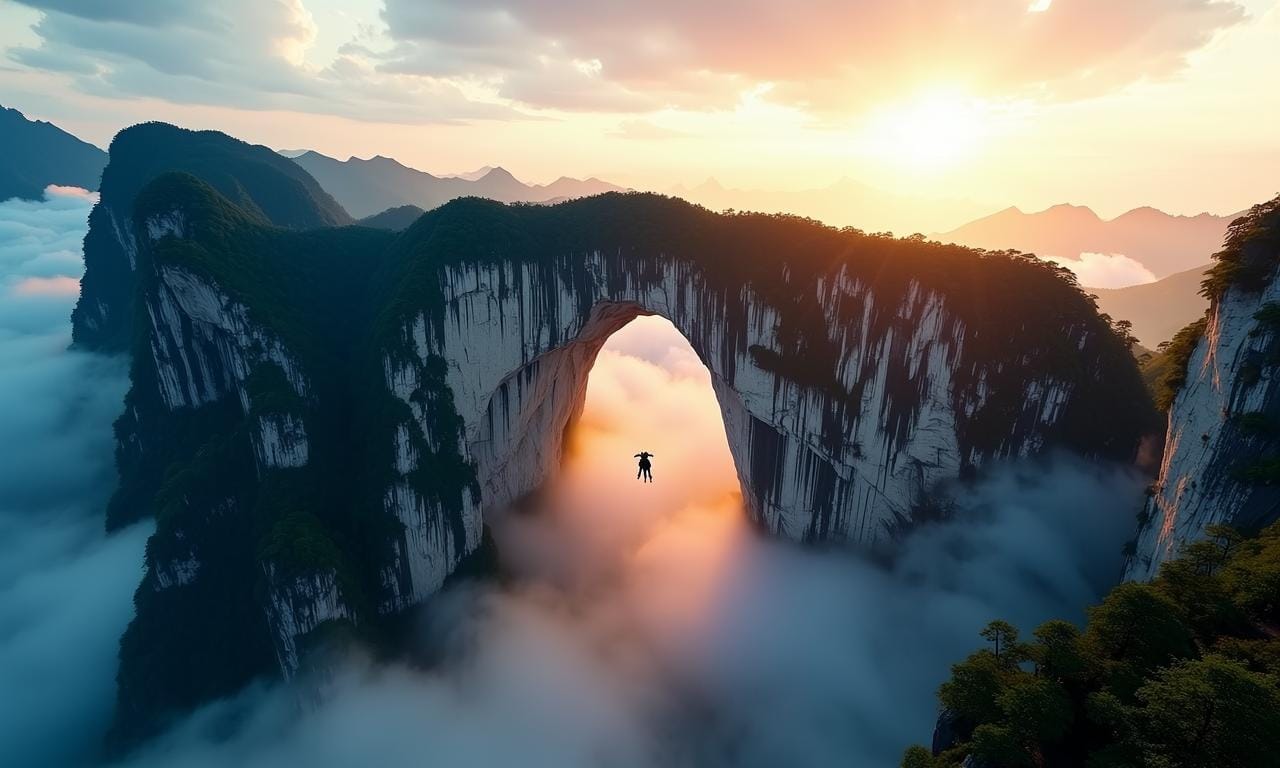 天门山为何成极限圣地？