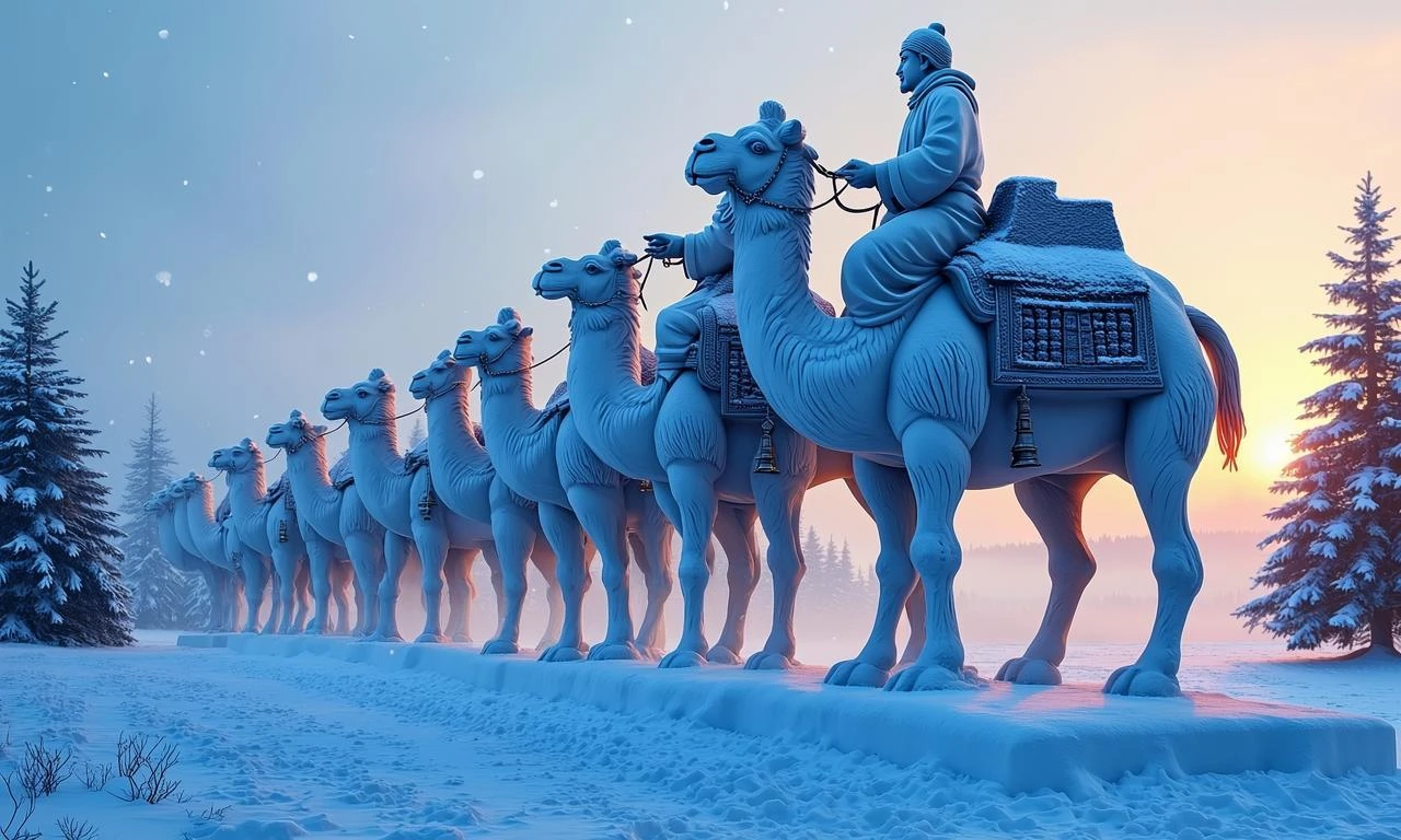 雪雕艺术如何展现文化魅力？