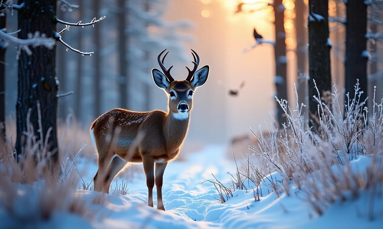 雾凇林间有哪些小动物？