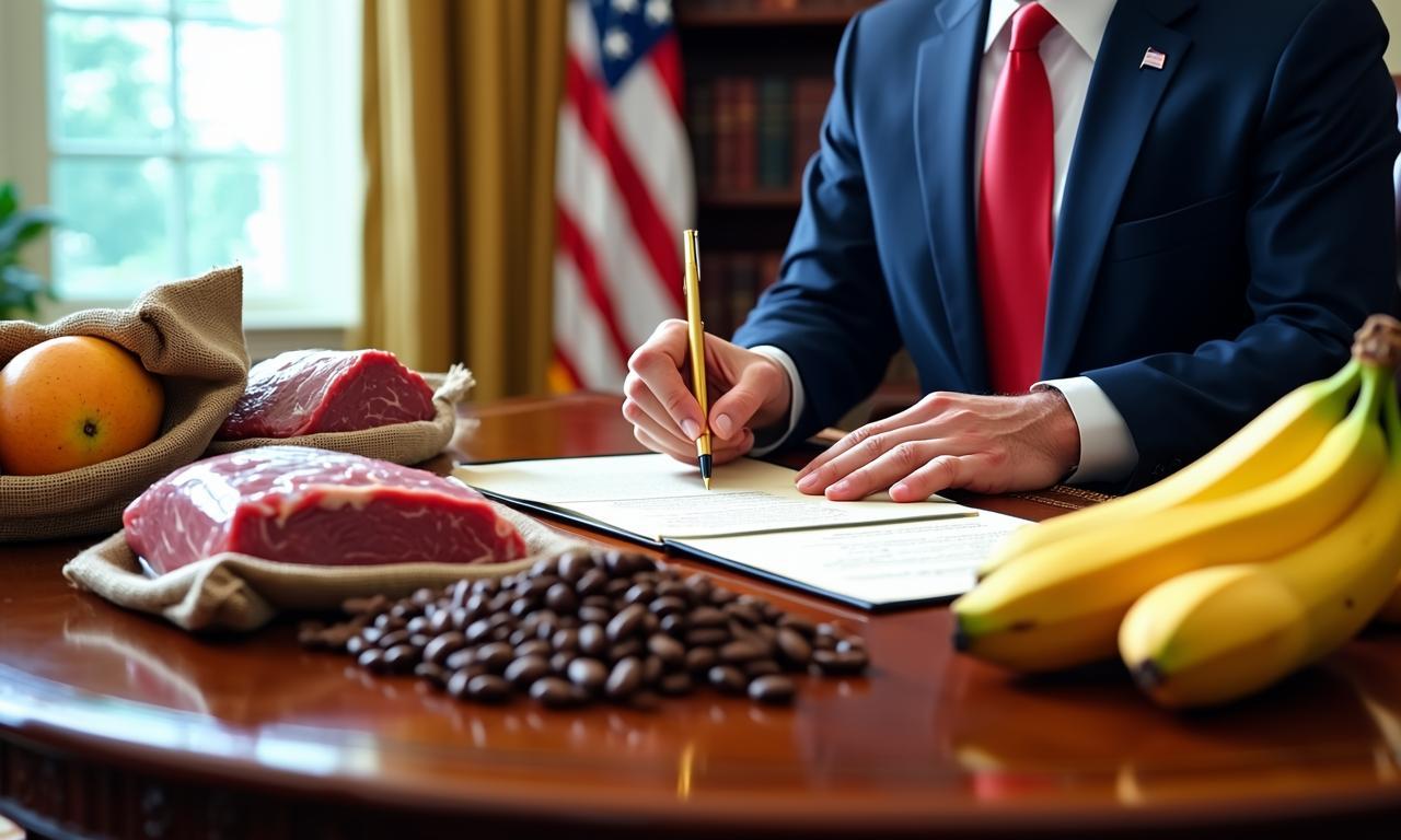 环球快讯 | 特朗普签署命令 取消巴西牛肉咖啡等食品关税