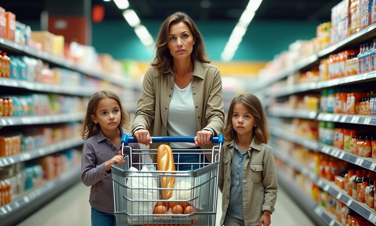 高物价如何影响美国家庭?