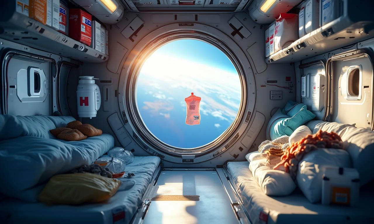 空间站生活需要什么?